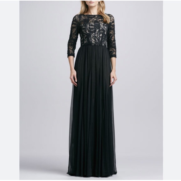 Alice + Olivia Dresses & Skirts - Alice + Olivia By Stacey Bendet Silk Black maxi dress Size 6